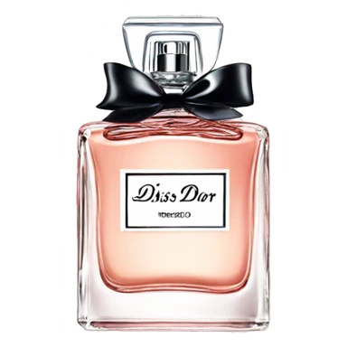miss dior parfume sticker
