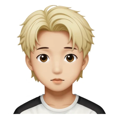 Bang Chan from K-pop group “Stray Kids sticker