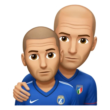 Zidane headbutt materazzi sticker