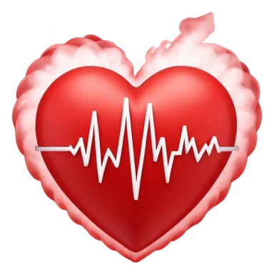 Animated 3D heart pulsing. Each beat makes the text "Marzieh, I love you" rise from the heart like smoke and fade out. Loop continuously. sticker