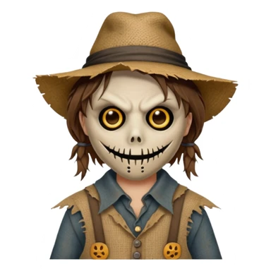 scarecrow villain sticker