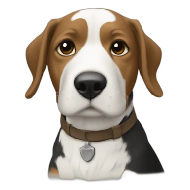 Epagneul breton sticker