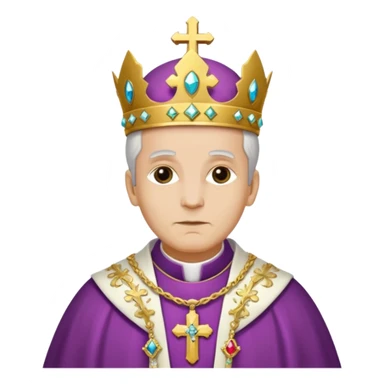 Make me a archbishop mitre I want a catholic mitre  sticker