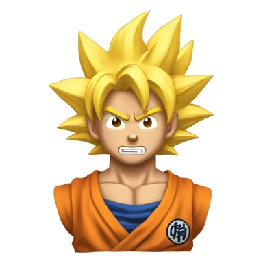 goku supersaiyan sticker