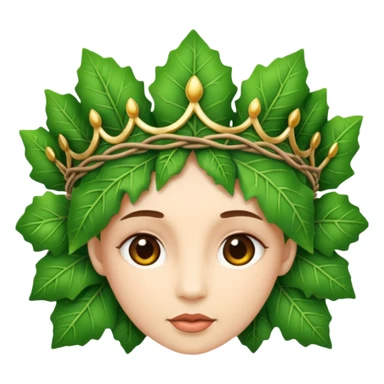 ivy crown sticker