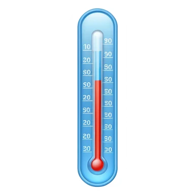 cold ice thermometer only blue color stick sticker