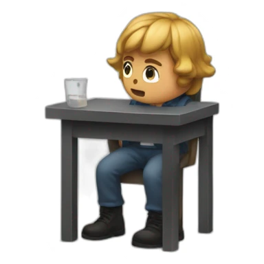 Interrogation point sticker