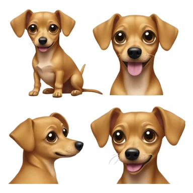 Chiweenie sticker