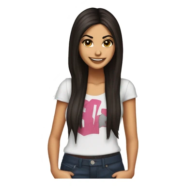 victoria justice from victorious sticker
