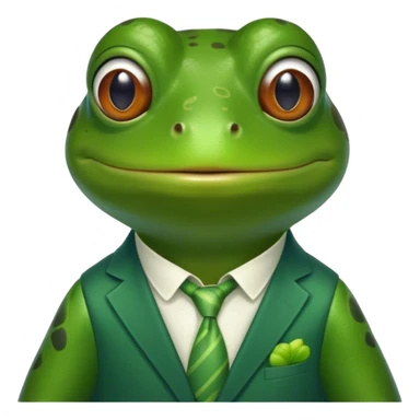 Frog Pepe stocks-trader investor sticker