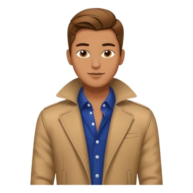 male fashion model sticker