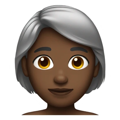 Skin tone dark Brazilian  sticker