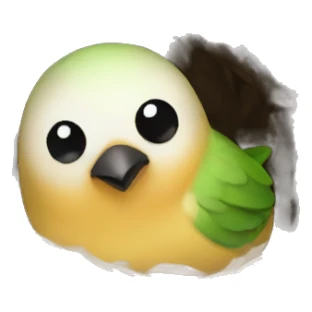 bird nest sticker