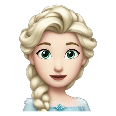Reine des neiges sticker