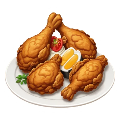 fried chicken sticker