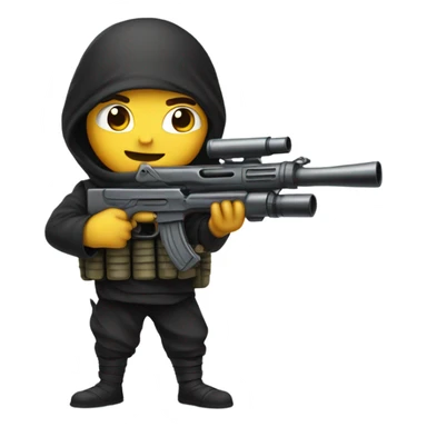 Ninja with a RPG sticker