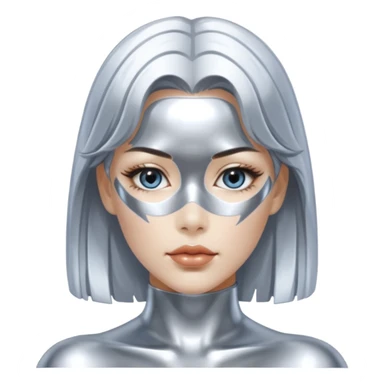 Russian sport glory silver sorayama sticker