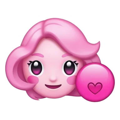 pink identification sticker