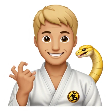 Stingray from cobra kai sticker