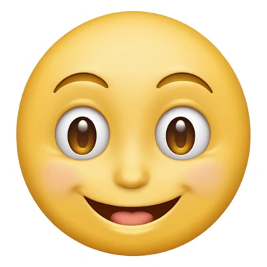 winking face emoji, playful and friendly sticker