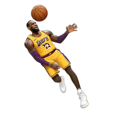 Lebron jame dunk sticker