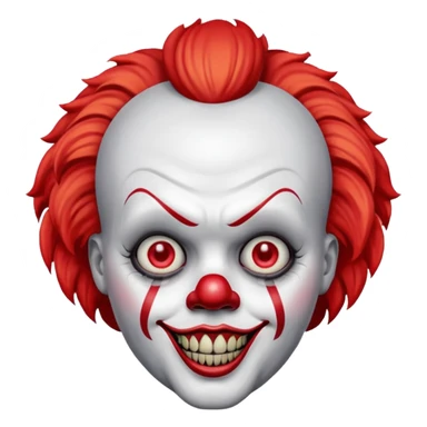 Pennywise faisant les lumières mortes sticker