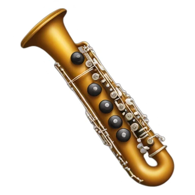 Clarinet recorder sticker