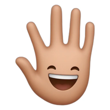 une main qui forme un cœur sticker