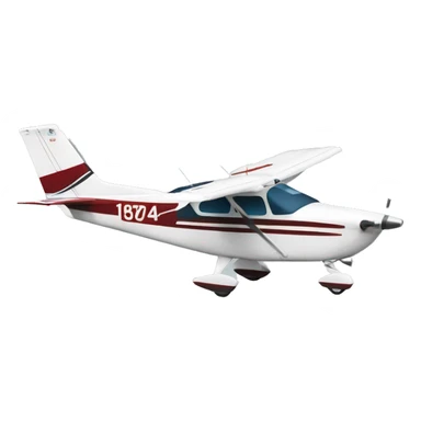 Cessna 172 with the tail number 79475 sticker