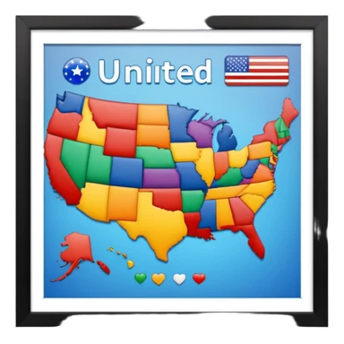 UNITED STATES sticker