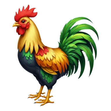 Cock sticker
