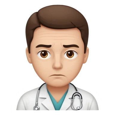 They need some concern on their face; they need to be considering one of two medical options. sticker