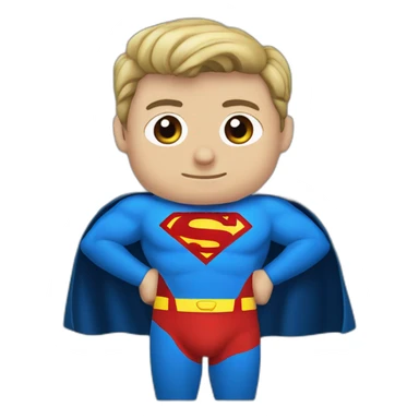 Superman capitán sticker