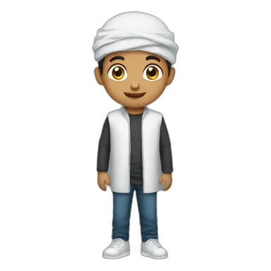 arabic boy sticker