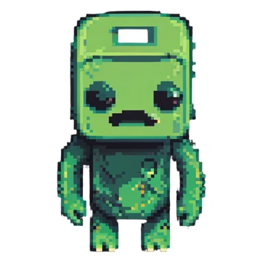 minecraft creeper sticker