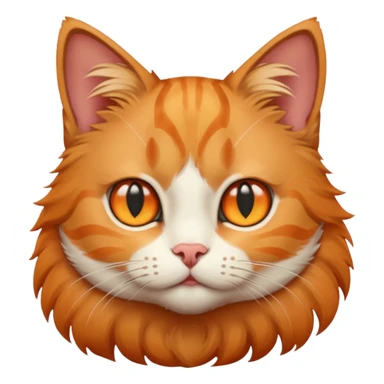 A cat with star eyes sticker