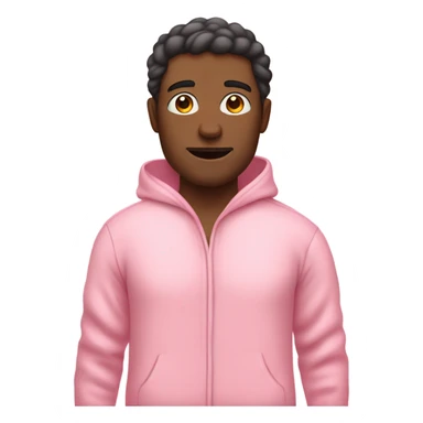 pink person in pink pajamas sticker