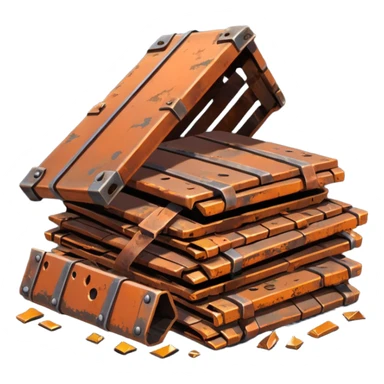 débrouillard ferraille cuivre  post apo survie loot gaming pas de personnage sticker