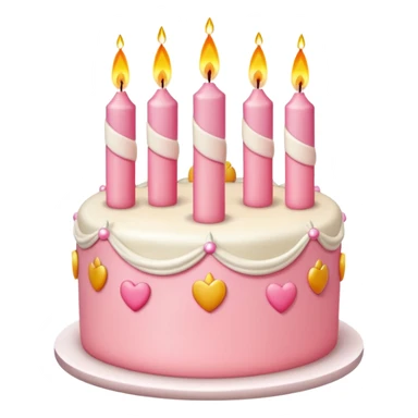 Princess peach birthday cake sticker