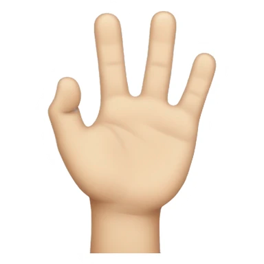  hand on forhead  sticker