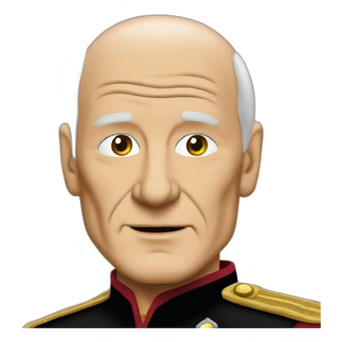 Captain Picard sticker