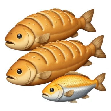 five loaves and two fish sticker