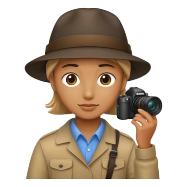 photographer facing away sticker