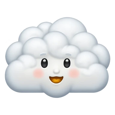 Emoji de pensamiento  nube sticker