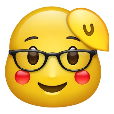 Maak een sticker in fluo kleur van de tekens "+U" sticker