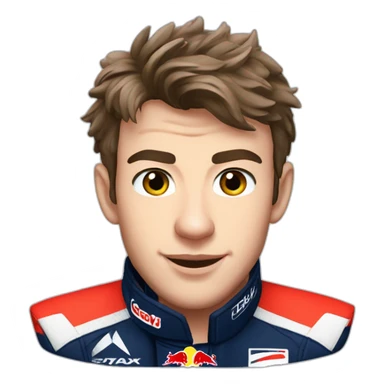 F1 driver Pierre Gasly  sticker