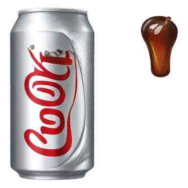 Diet Coke can  sticker