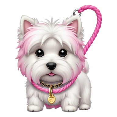 Juicy couture highland terrier sticker