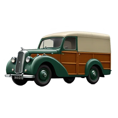 1952 Jowett Bradford van sticker