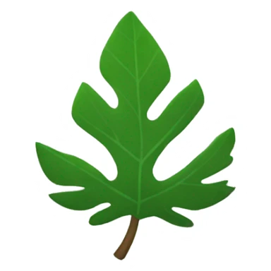Animal Crossing leaf sticker